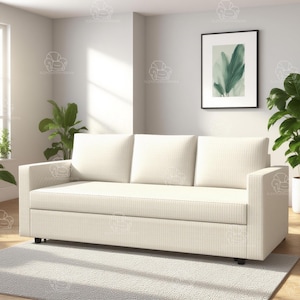 Replacement Cover For FRIHETEN 3 Seats bed/Friheten Sofa cover/Friheten couch cover/Couch cover/covers couch/couch cover for Friheten