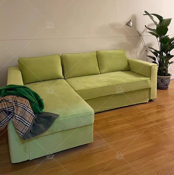 Bed Ikea Manstad Sofa Cover Manstad Individual Fit Left/Right