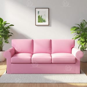 Replacement Cover For EKTORP 3 Seats/EKTORP Sofa cover/Ektorp couch covers/sofa cover/couch cover/couch covers/couch covers for Ektorp