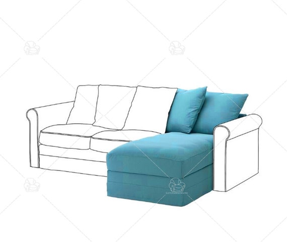 Replacement Cover for GRÖNLID Chaise(without Armrest)/grÖnlid Sofa