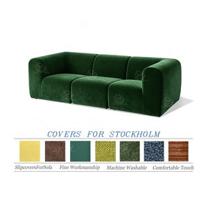 Funda de repuesto para el modelo 2025 STOCKHOLM/más de 400 opciones de tela/color personalizado/retapizado de sofá