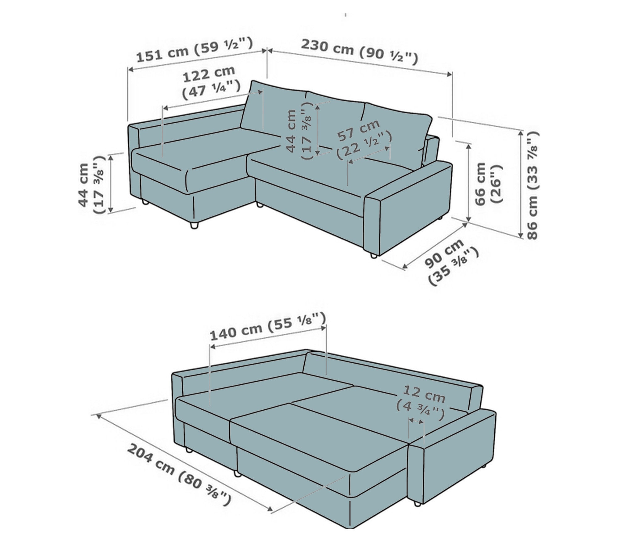 現地受取friheten カバー有　一部生地紛失　19800→16800値下げ Snug Fit Friheten Slipcover for The IKEA Friheten with
