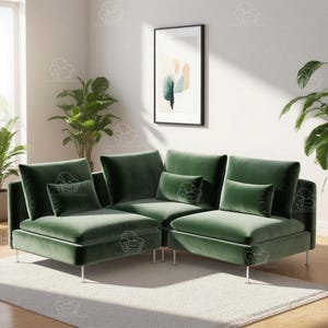 Replacement Cover For SÖDERHAMN Corner sofa,3 seats with corner(2 seats+1 corner)/SÖDERHAMN Sofa covers/Soderhamn couch covers/Sofa covers