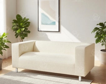 Replacement Cover For KLIPPAN Footstool/2 Seats /KLIPPAN Sofa covers/klippan Sofa cover/sofa covers/couch covers/couch covers for klippan