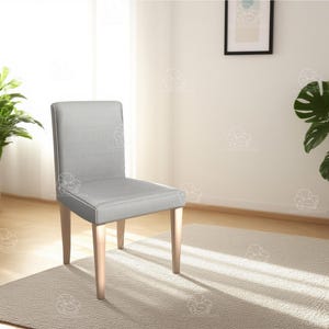 HENRIKSDAL Chair Cushion Cover/Replacement Slipcover/400+ fabric options/Sofa reupholstering/Slipcover covers