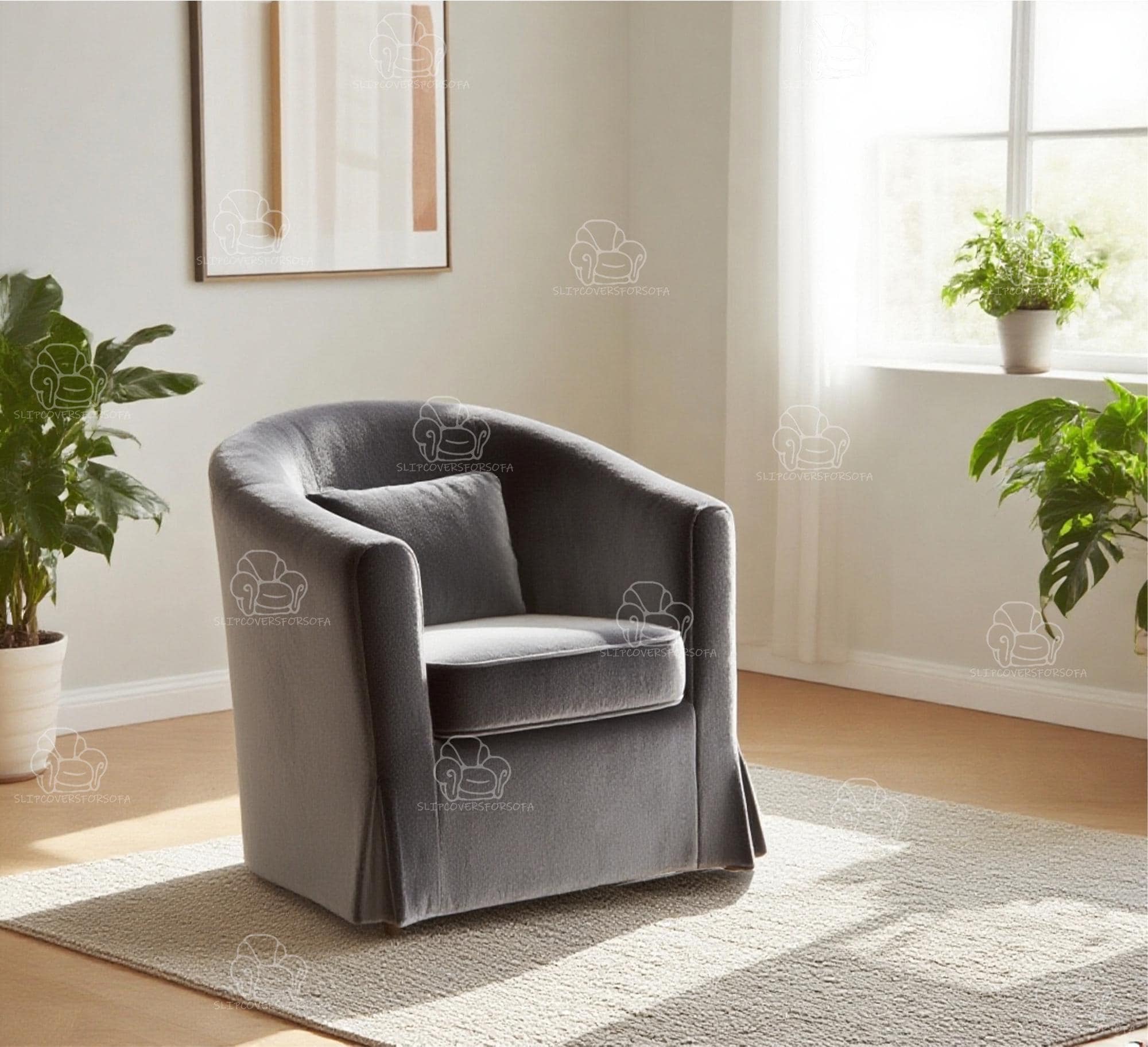 Swivel Chair Small Tub Chairs Ikea LOBERGET MALSKÄR Swivel Chair