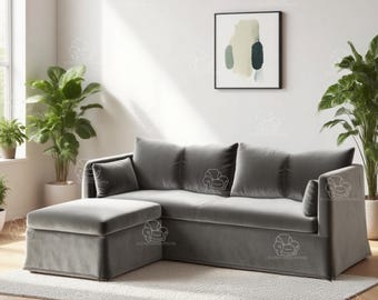 Replacement Cover for SANDBACKEN Corner Sofa/400+ Fabric Options