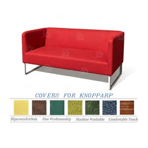 Pokrowiec zamienny do modelu KNOPPARP/Ponad 400 opcji tkanin/Kolor niestandardowy/Ponowne tapicerowanie sofy/Pokrowce na sofę