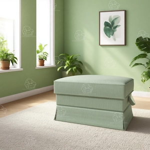 Replacement Cover For EKTORP Footstool/EKTORP Sofa cover/ektorp couch cover/Sofa cover/ektorp sofa covers/couch cover/couch cover for ektorp