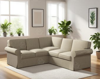 Replacement Cover For EKTORP Corner 2+2 Seats/ektorp Sofa cover/EKTORP couch cover/Sofa cover/sofa covers/couch cover/couch cover for ektorp