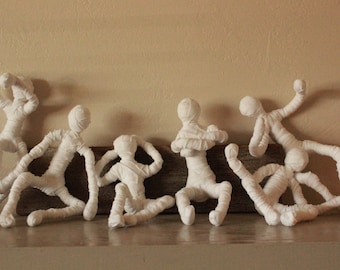 Conjunto de dos - Momias flexibles de Halloween