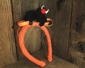 Diadema de araña de Halloween