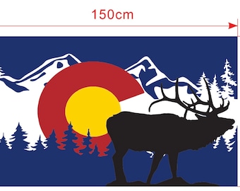 Colorado state “Elk” flag