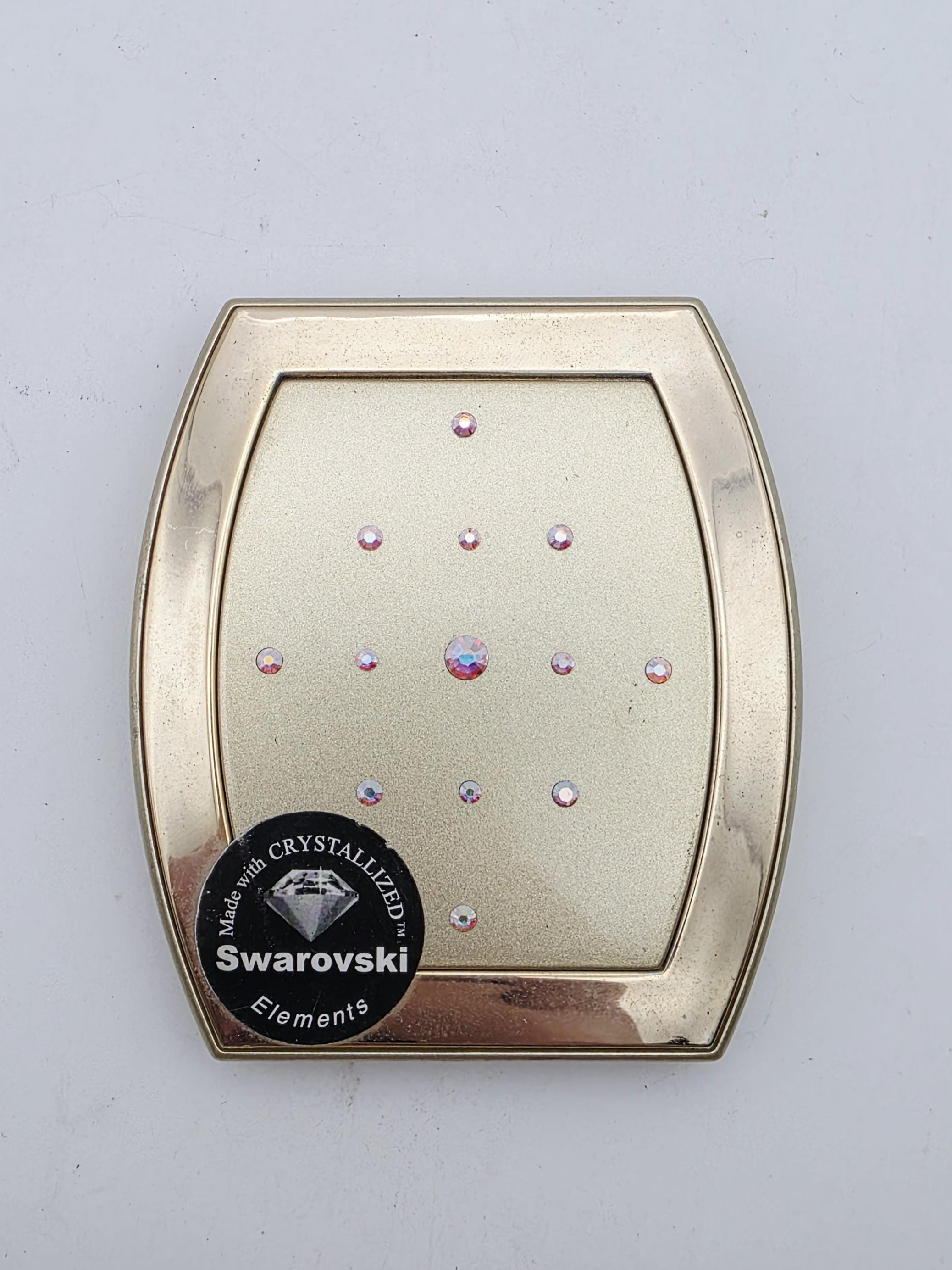 Swarovski 鏡 Swarovski Compact Mirror - Etsy