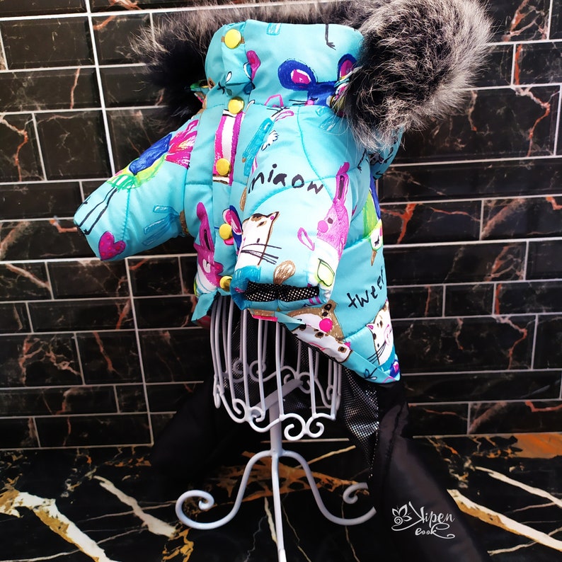 Dog Winter Clothes overall Snowsuit Dog Full Body Suit Etsy