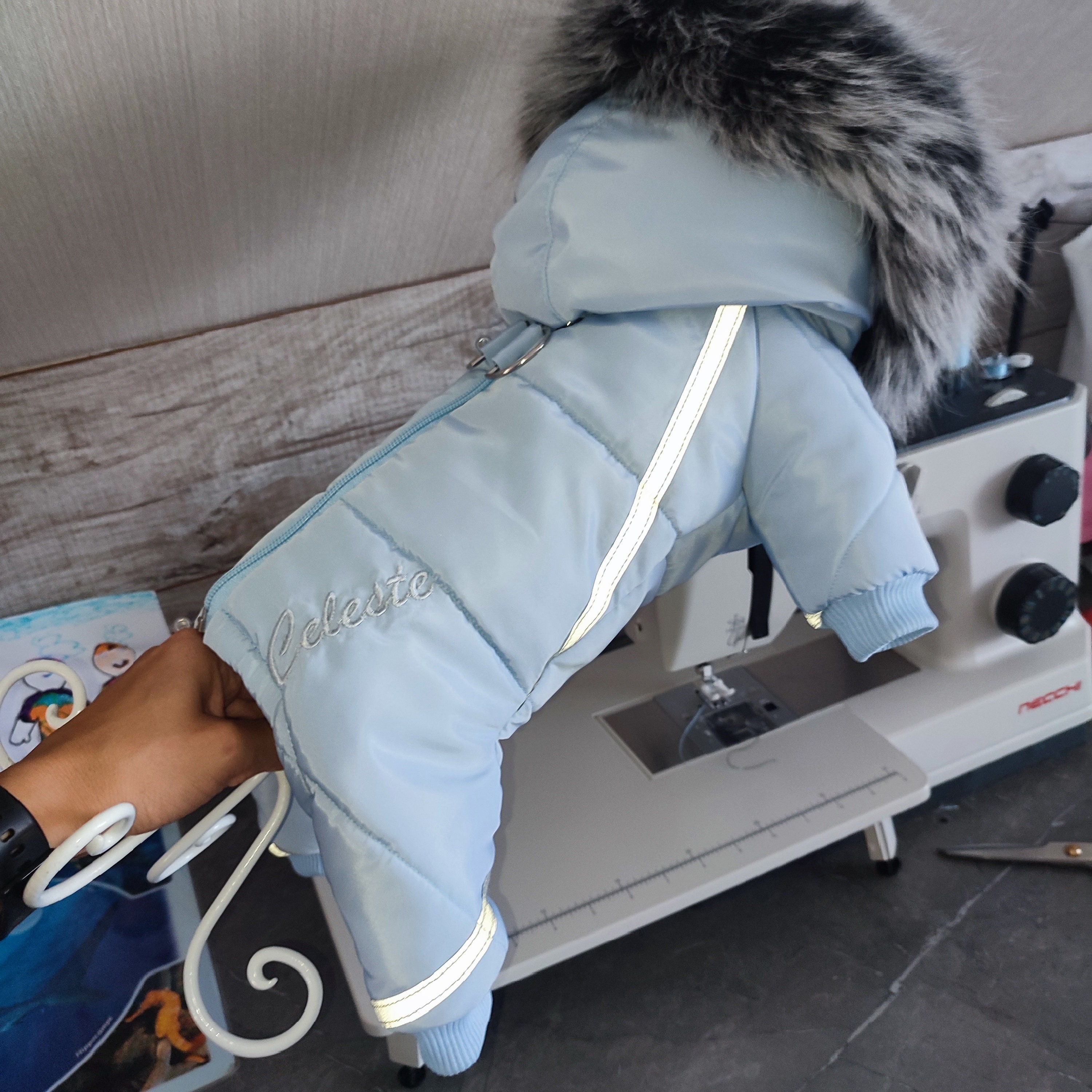 Dog Winter Clothes Overall Snowsuit Dog Full Body Suit Etsy
