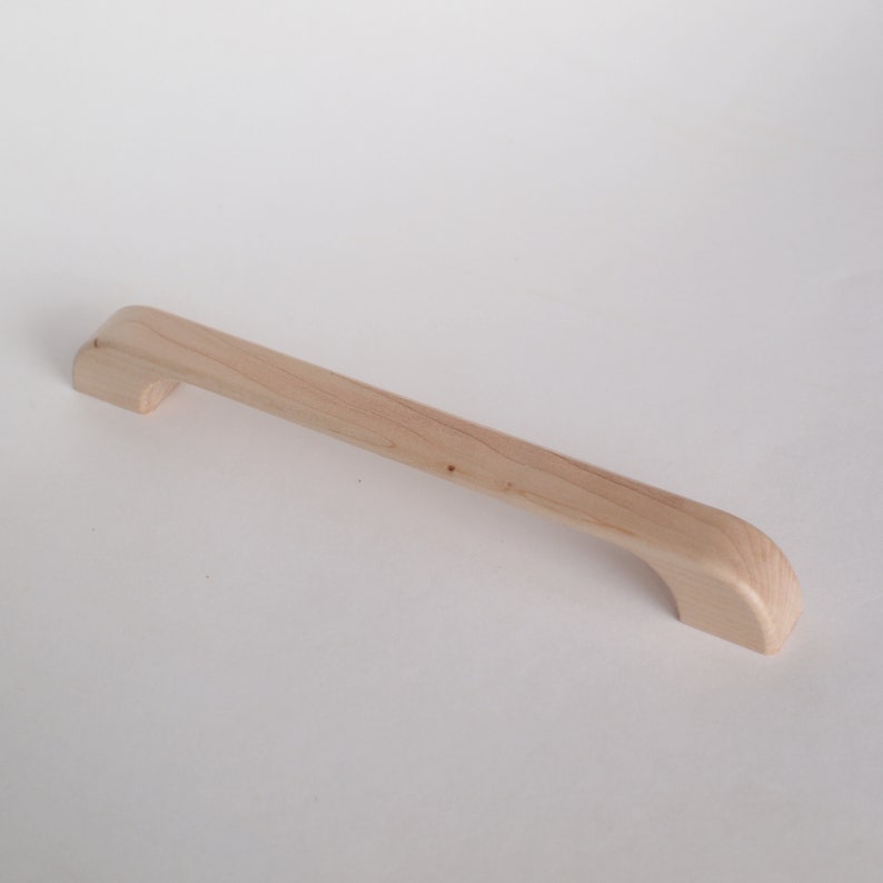 Solid wood handles wooden drawer pulls furniture Etsy
