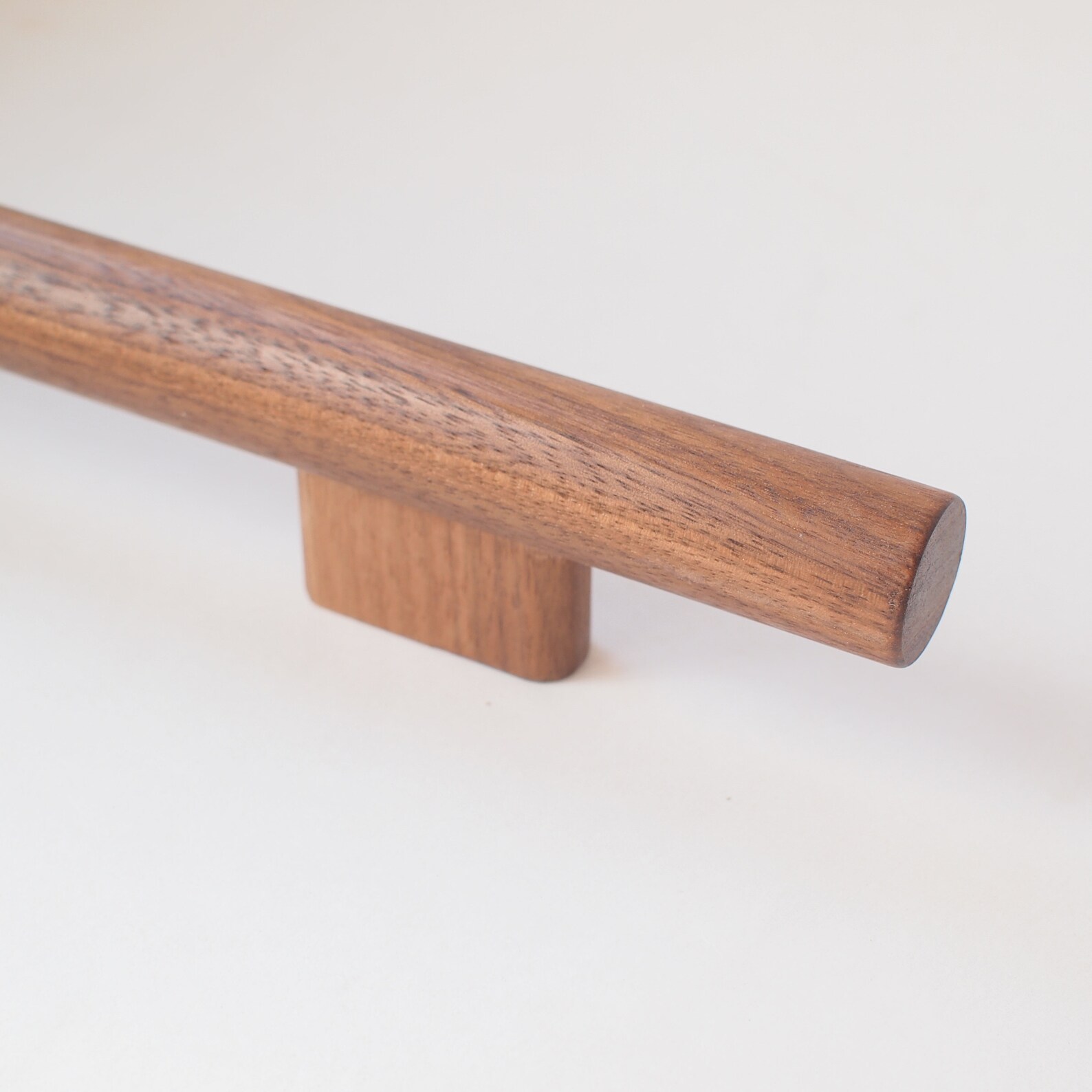 Long wooden wardrobe handles wooden drawer pulls furniture Etsy