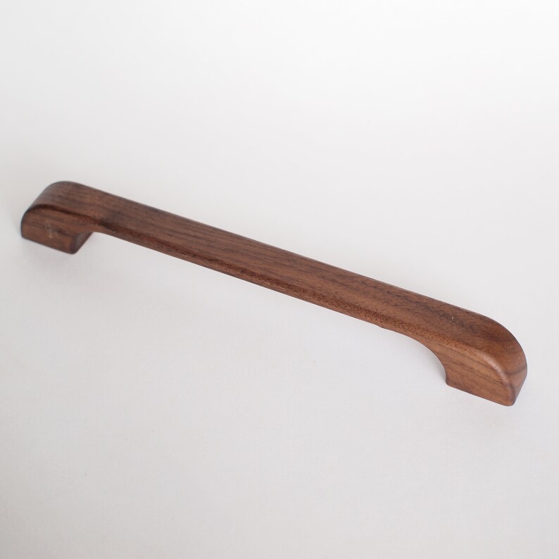 Solid wood handles wooden drawer pulls furniture Etsy