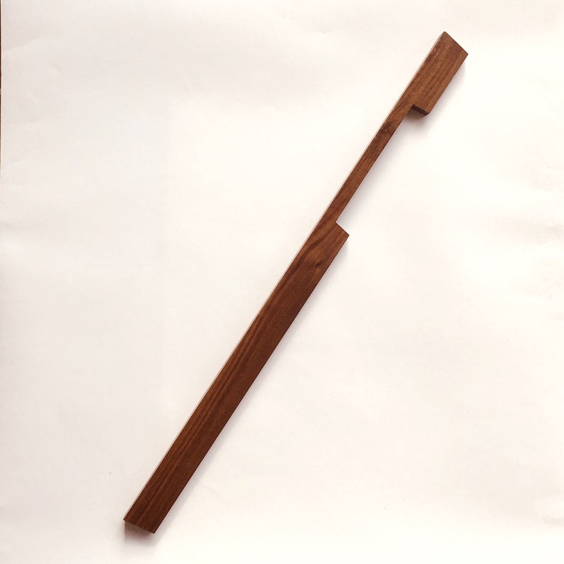 Extra long wooden handles long wardrobe handles Etsy