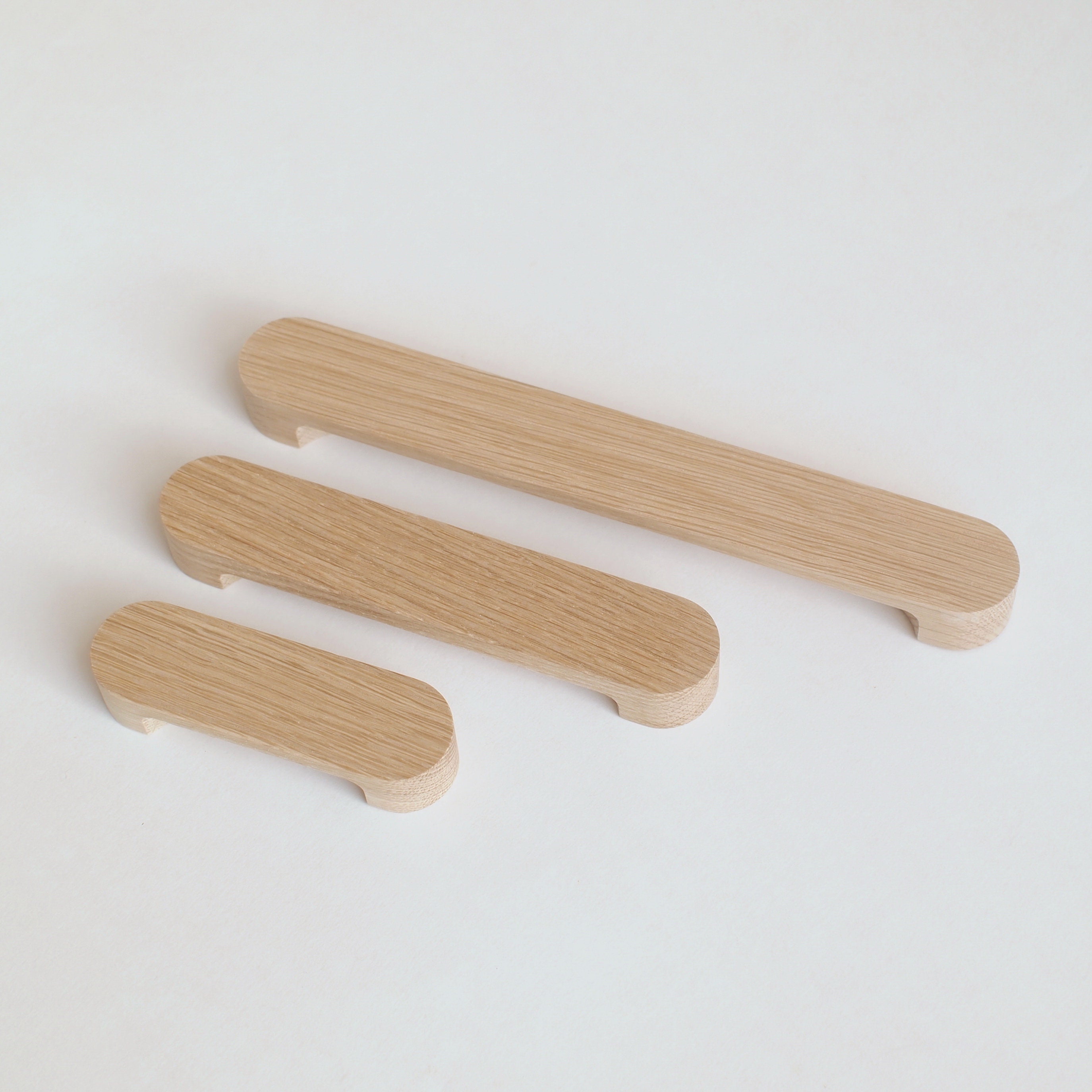Solid wood handles design pulls wooden Etsy