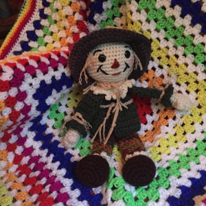 PDF Pattern Raggedy Scarecrow, Scarecrow doll pattern
