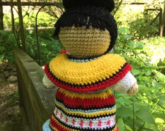 PDF Pattern for Seminole No Face Doll