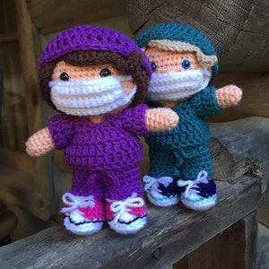 PDF Pattern for Doctor Puddin Doll
