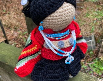 Navajo No Face Doll