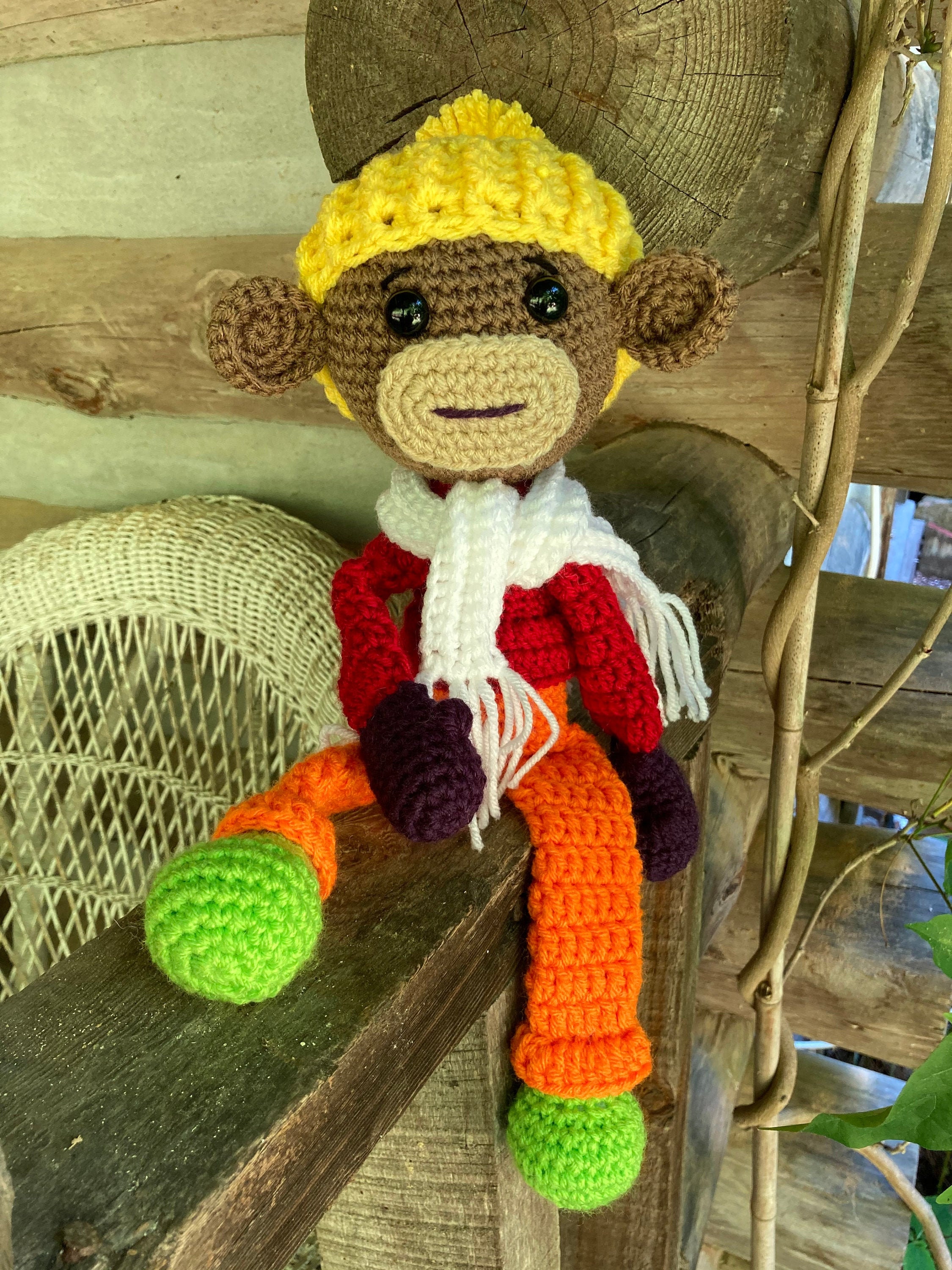 Monkey Ragdoll, Monkey Doll - Etsy