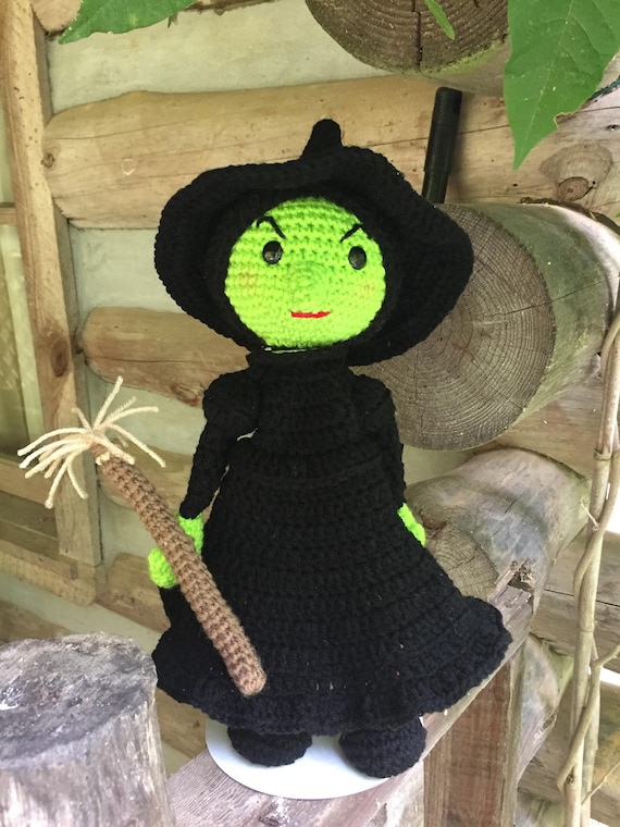 PDF Pattern Wicked Witch Pattern, Ragdoll Witch pattern