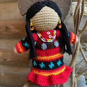 Cherokee No Face Doll
