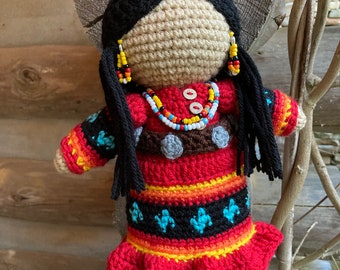 Cherokee No Face Doll