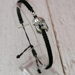 34 Colours, Spartan Bracelet, Spartan Helmet, Greek Bracelet, Warrior jewellery, Historic Jewellery, Gladiator bracelet, Fighter bracelet