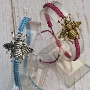 34 Colours, Bee Bracelet, Bee Bracelet, Bee Friendship, Bee, Cute Modern Bracelet, Bumblebee Bracelet, Bee Happy, Gifts For Her