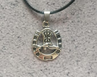 Country Cowgirl Necklace, Cowboy Boot Pendant, Western Necklace, Cowgirl Boots Necklace, Country Gift