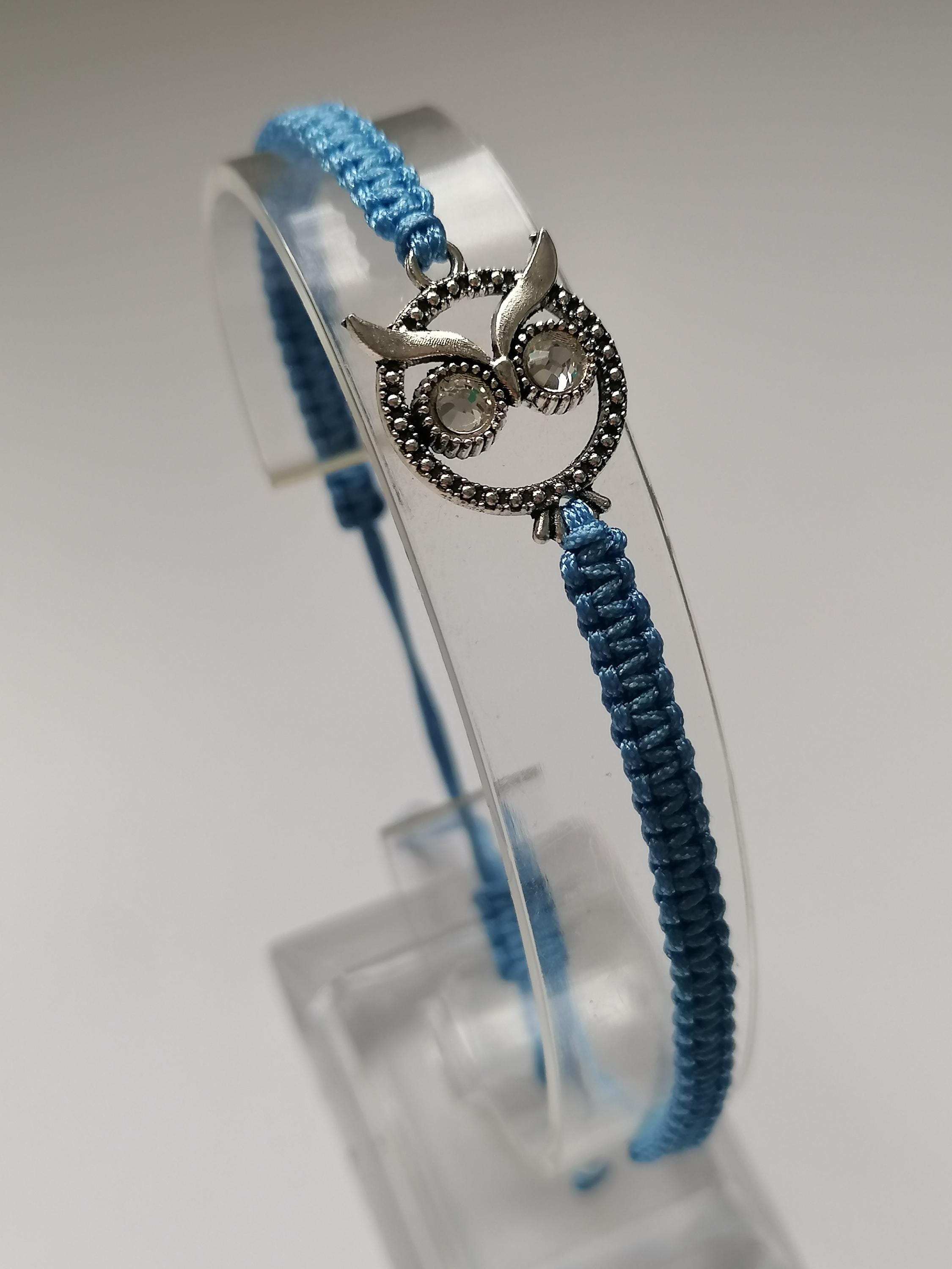 34 Colours, Owl Bracelet, Friendship Bracelet, Friend Gift, Men - Women Bracelet, Wisdom Symbol Brac