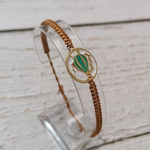 34 Colours, Hot Air Balloon Bracelet, Hot Air Balloon Gifts, Make A Wish Bracelet, Hot Air Balloon Jewellery, Hot Air Balloon