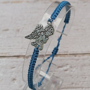 34 Colours, Guardian Angel Bracelet, Guardian Angel Remembrance Bracelet, Make A Wish Jewellery, Adjustable Bracelet