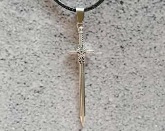 Sword Necklace, Gothic Necklace, Witchy Pendant, Viking Sword Pendant, Geeky Gifts