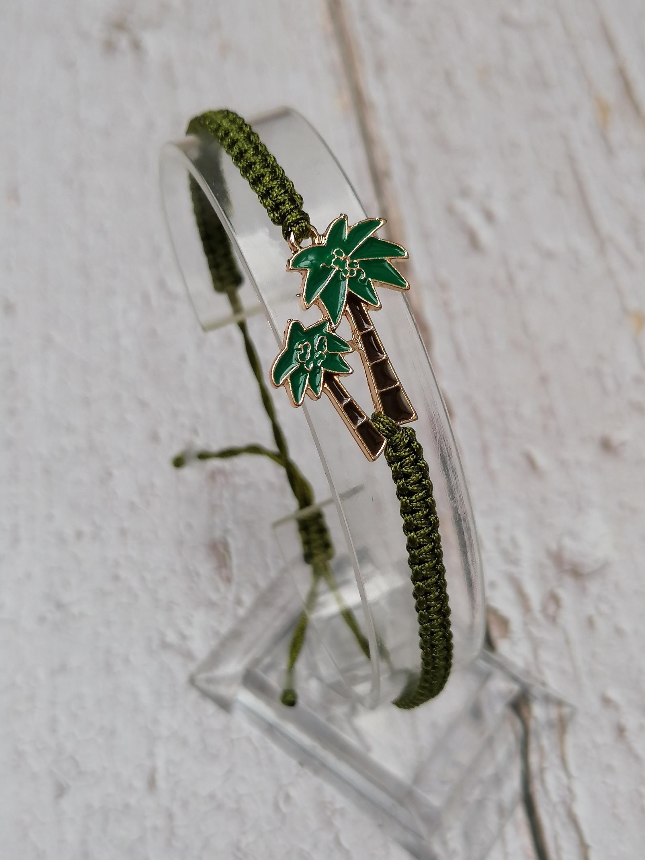34 Colours, Palm Tree Bracelet, Paradise Friendship Bracelet