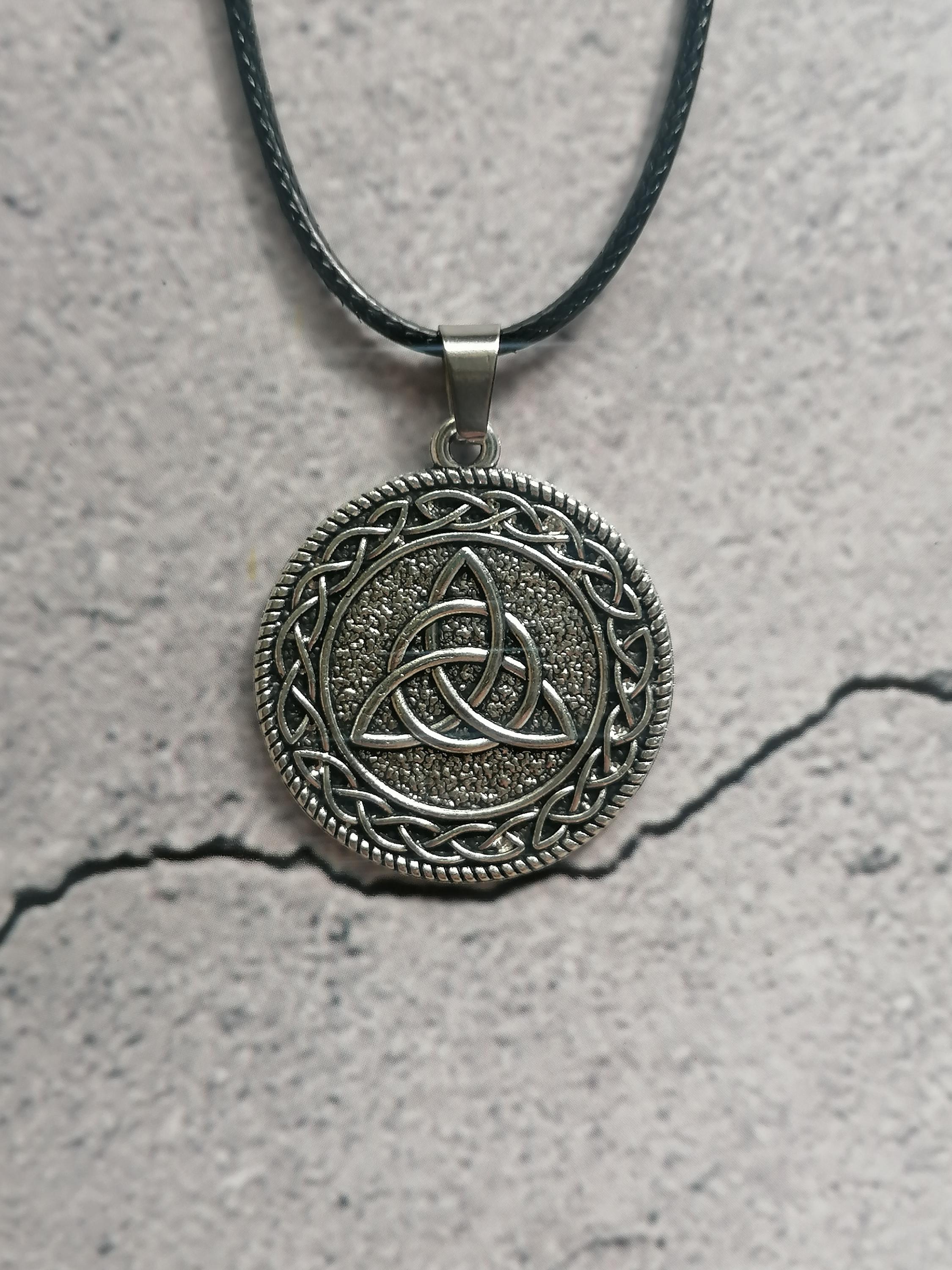 Schmucktrends Sterlingsilber Keltisch Triquetra Mondgöttin