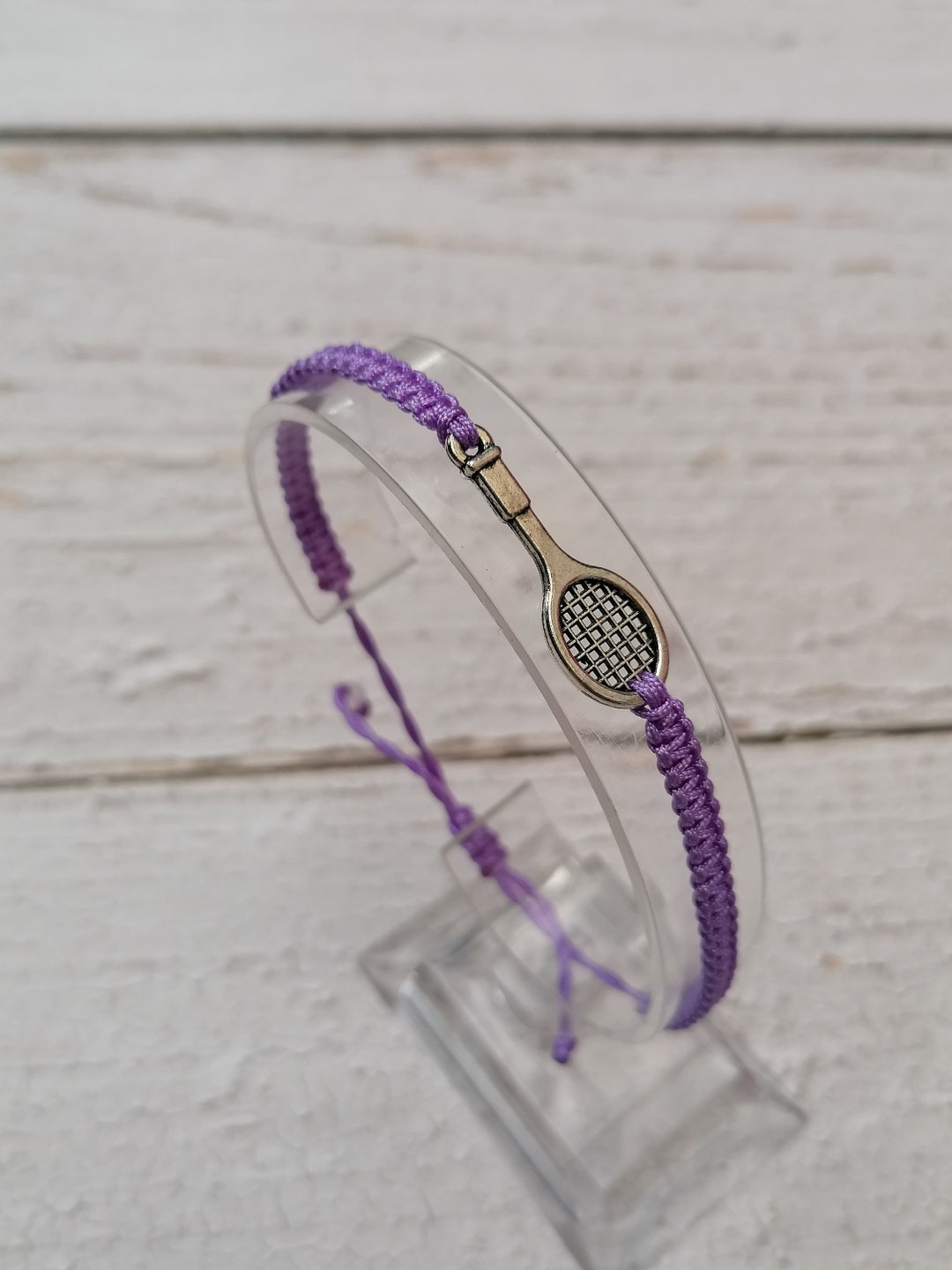 29 Colours, Tennis Racket Bracelet, Tennis Player Bracelet, Tennis