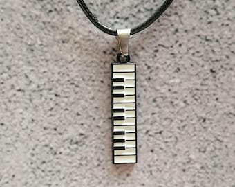 Piano Necklace, Piano Player Gifts, Music Themed Gifts, Piano Lover Gifts, Piano Teacher Gift, Pianist Jewellery, Piano