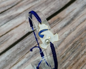 35 Colours, Polar Bear Bracelet,  Polar Bear, Bear Lover Present, Winter Bear Bracelet, Polar Bear Gift