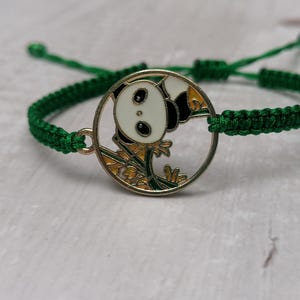 34 Colours, Panda Bracelet ,Bear Bracelet, Wildlife Bracelet, Panda Gift, Panda Lovers