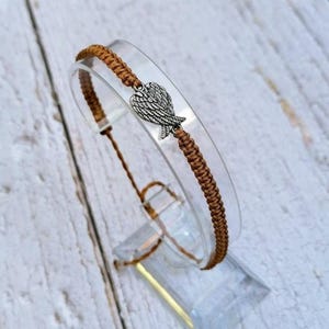 34 Colours, Angel Wings Bracelet, Angel Wing Jewellery, Friendship Bracelet, Friend-Mother-Family Angel Bracelet Gift, Angel Guard Bracelet