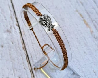 Pulsera de alas de ángel (35 colores), joyería de alas de ángel, pulsera de la amistad, regalo para amigas, madres y familiares, pulsera de ángel guardián.