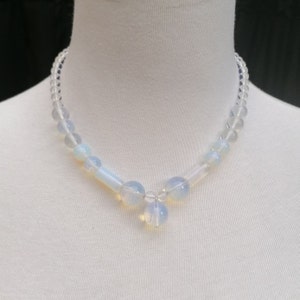 Wonderful Necklace / Earrings / Set  &quot;Opalite&quot;