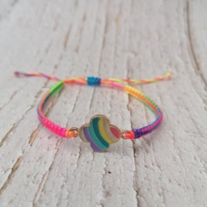 29 colores, pulsera de corazón arco iris, pulsera de la amistad, pulsera de hombres y mujeres, regalo imagen 4